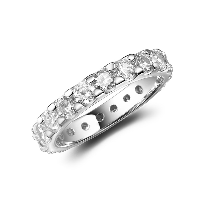 Ontario jewelry photographer Sterling Silver Diamond Ring